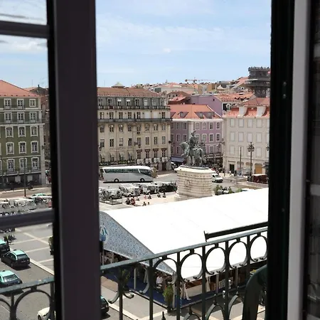 Pensao Praca Da Figueira Lisbona
